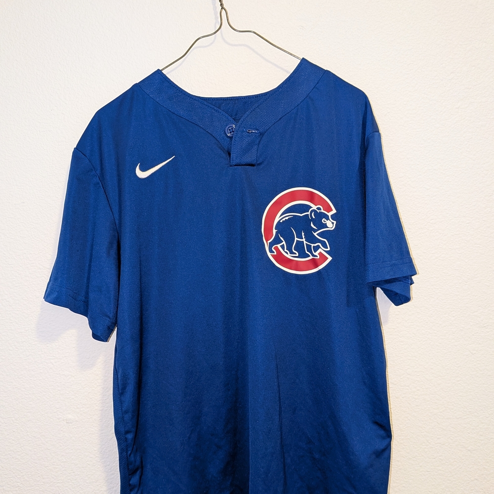 Nike Royal Blue Cubs Logo Shirt